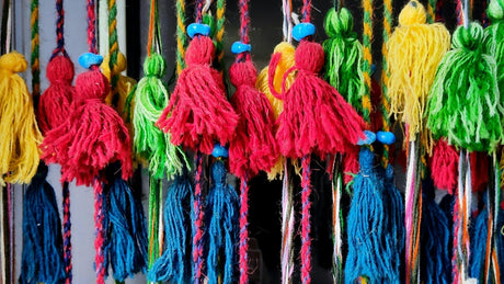 Multiple tassels
