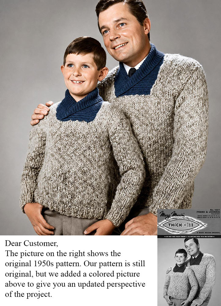 Frank & Johnnie Pullovers Pattern