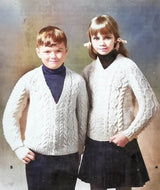 Irish Twist Pullover & Cardigan Pattern