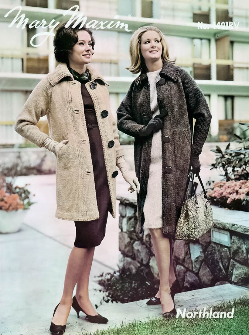 Ladies' Raglan Sleeve Coat Pattern