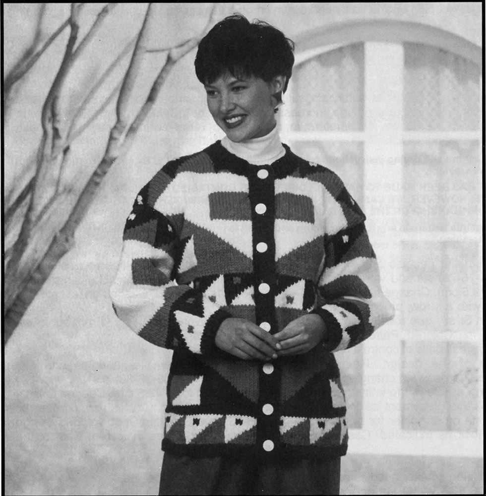 Geometric Jacket Pattern