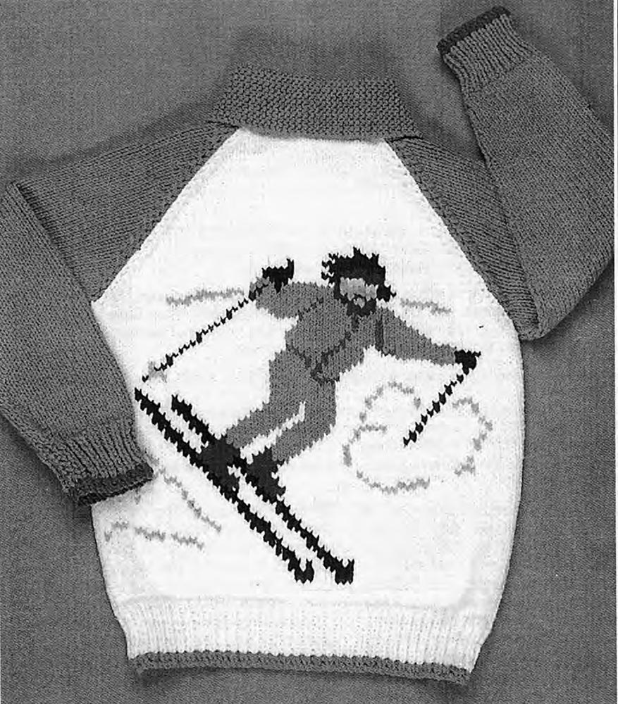 Downhill Skier Pattern
