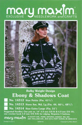 Ebony & Shadows Coat Pattern