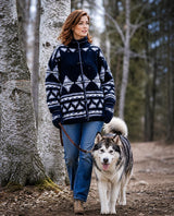 Ebony & Shadows Coat Pattern