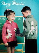 Kiddies' Poodles Cardigan Pattern