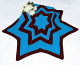 Geometric Stripes Afghan Pattern