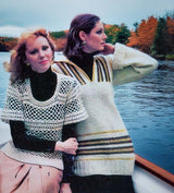 Striped Hooded Crocheted Top Pattern