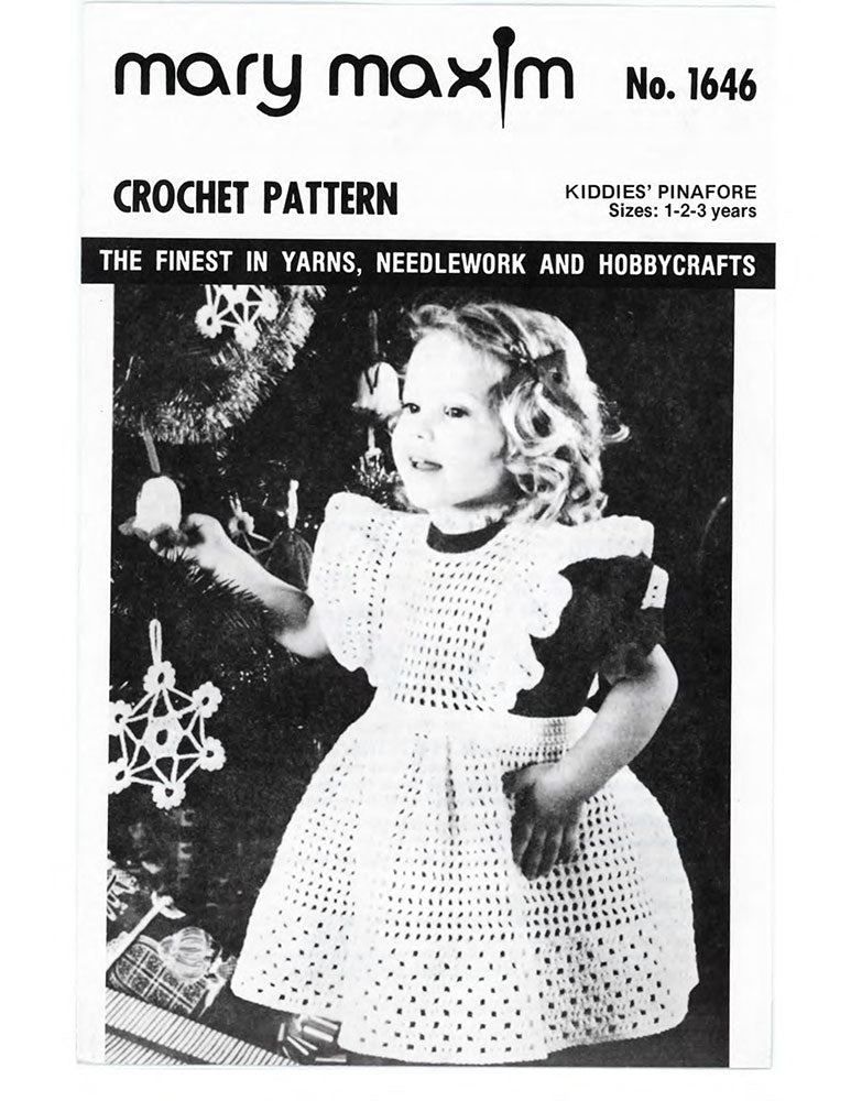 Kiddies' Pinafore Pattern