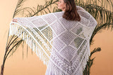 Open Mesh Shawl Pattern
