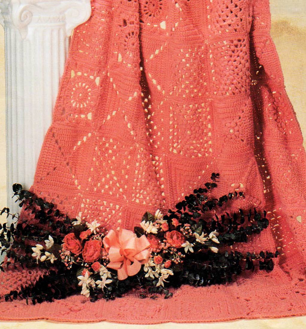 Échantillonneur de carrés motif afghan