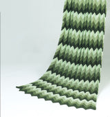 Knitted Ripple Afghan Pattern