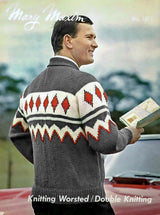 Modèle de cardigan pour hommes