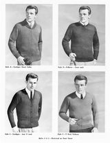 Ladies' or Men's Cardigans and Pullovers Pattern