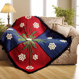 Floral Spray Afghan Pattern