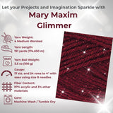 Mary Maxim Glimmer Yarn