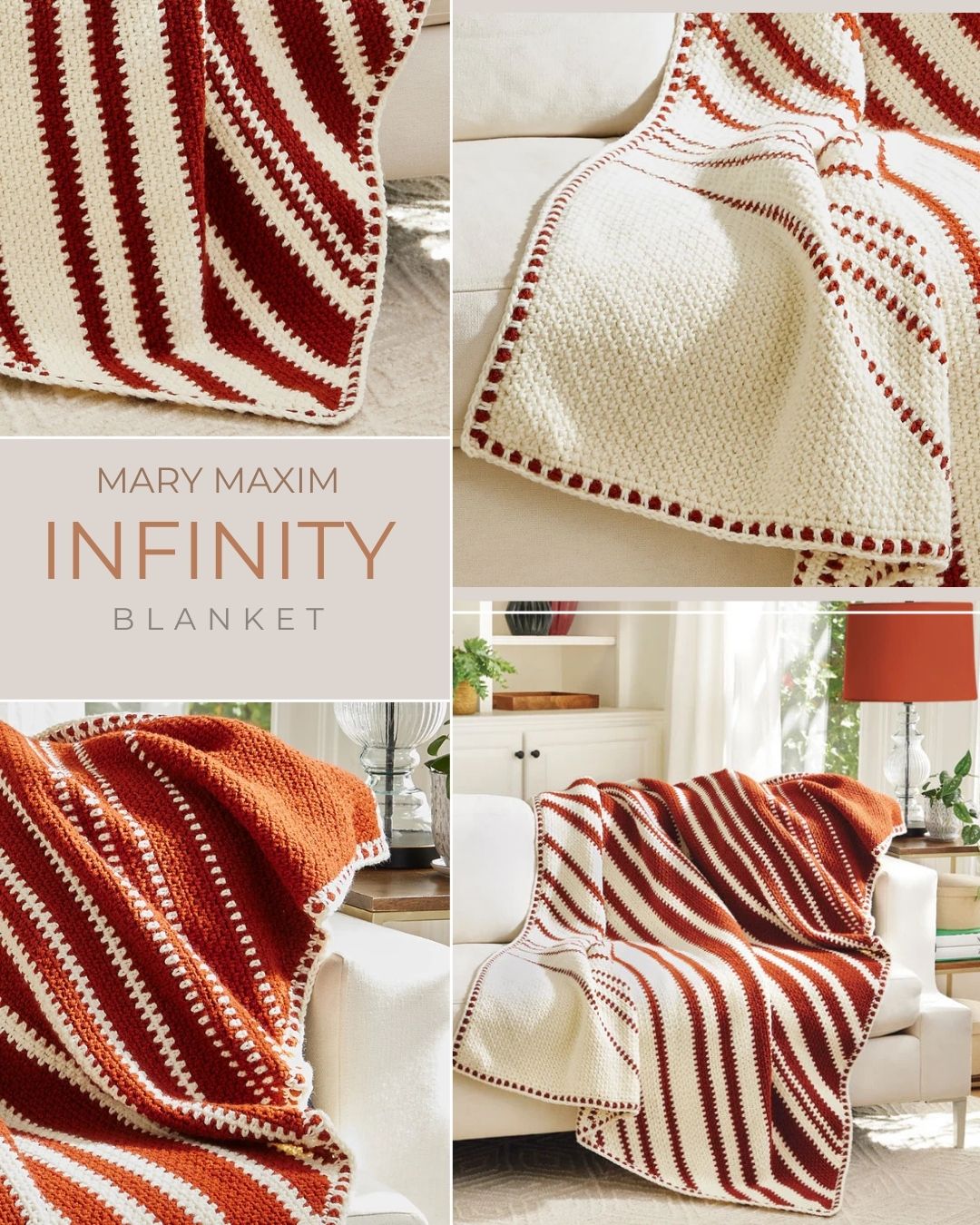 Infinity Blanket – Mary Maxim Ltd