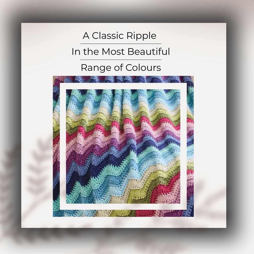 Ripple of Many Colours Throw