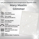 Mary Maxim Glimmer Yarn