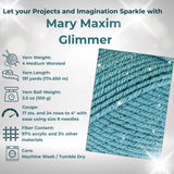 Mary Maxim Glimmer Yarn