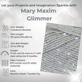 Mary Maxim Glimmer Yarn