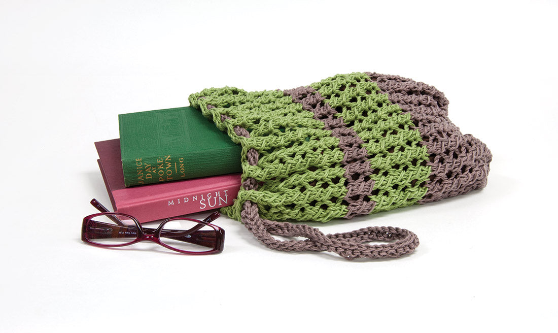 Knit Market Bag Pattern – Mary Maxim Ltd