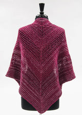 Triangular Knit Wrap Pattern