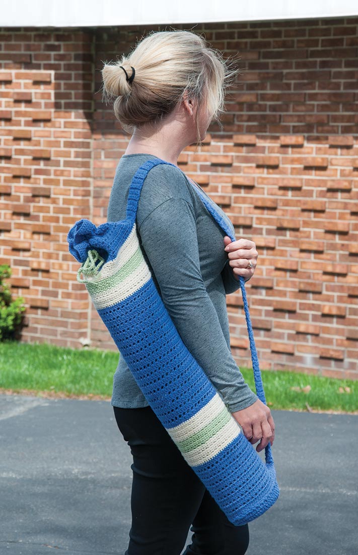 Yoga Mat Bag Pattern – Mary Maxim Ltd