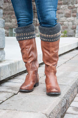 Fingerless Mitts, Boot Cuffs and Scarf Pattern