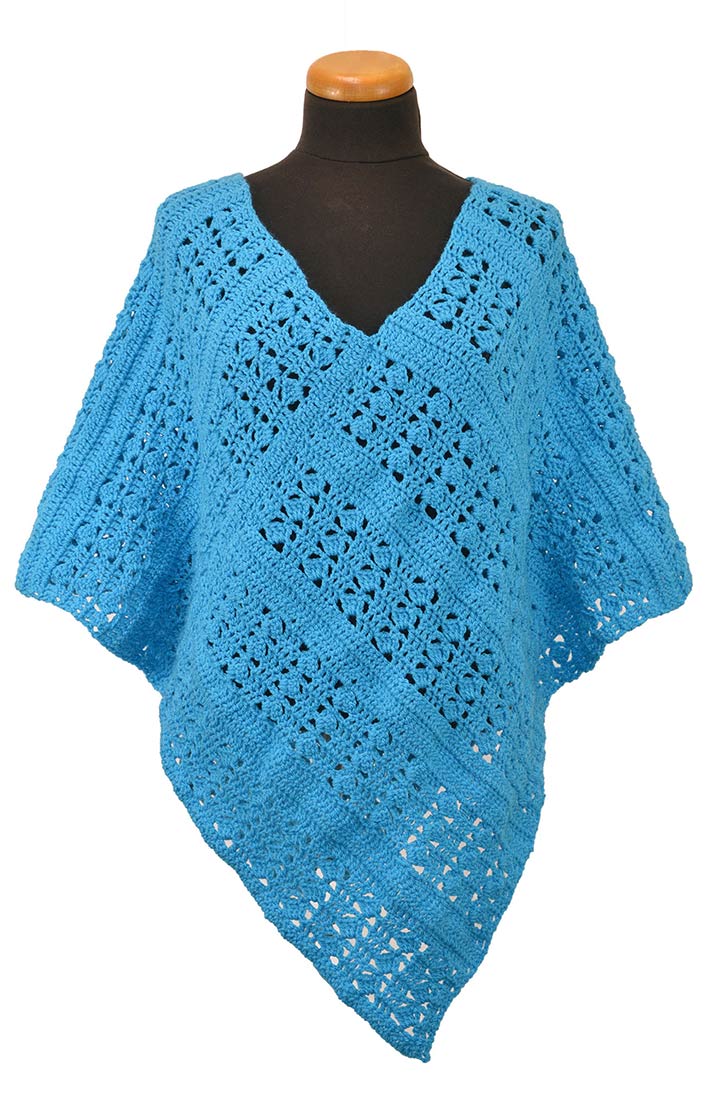 Crochet Lace Poncho Pattern