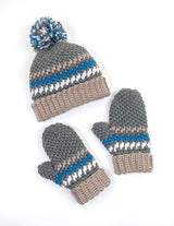 Modèles de chapeau, mitaines et bandeau