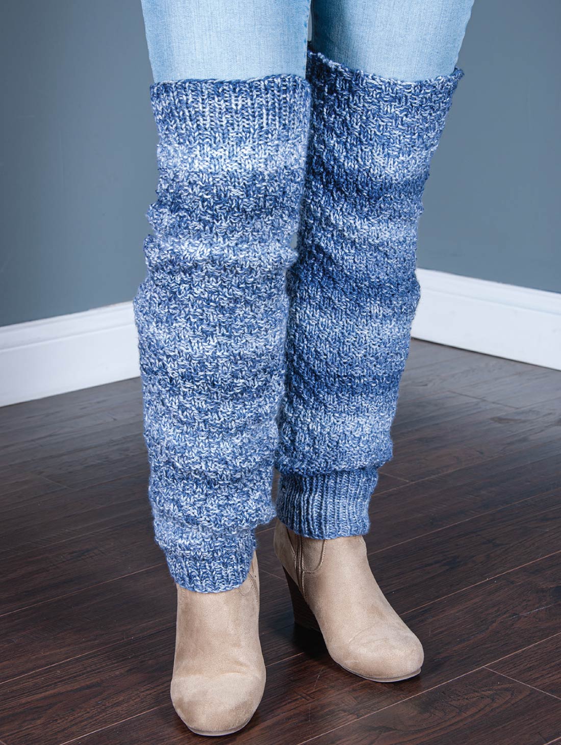 Modèle de chauffe-jambes et de cou douillet