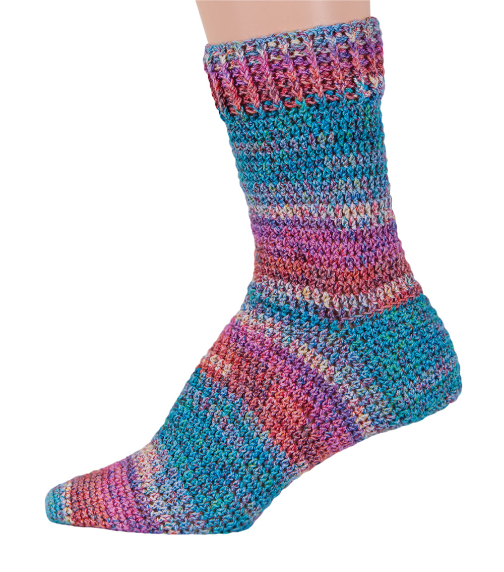 Crocheted Collage Socks Kit
