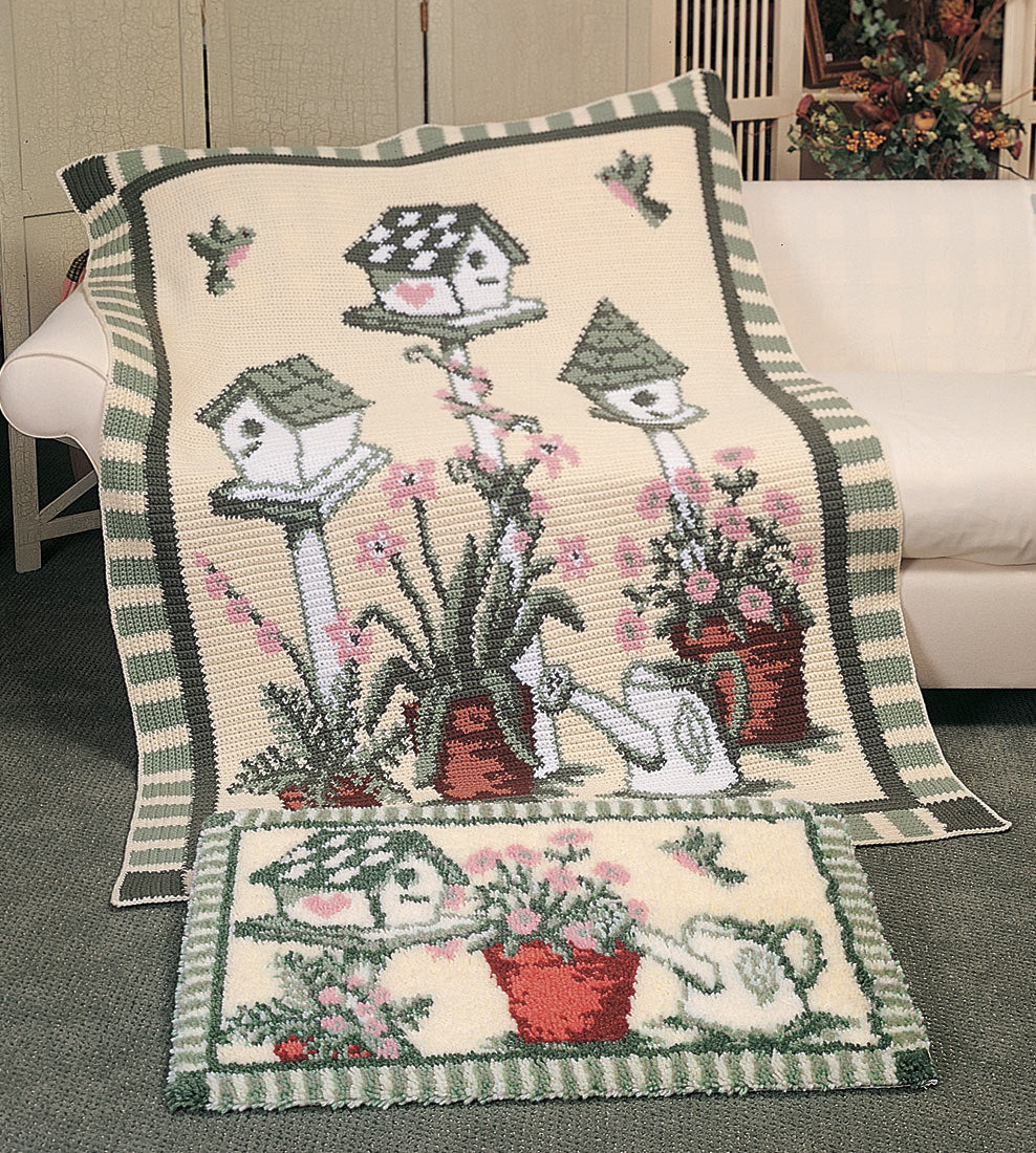 Country Garden Afghan Pattern