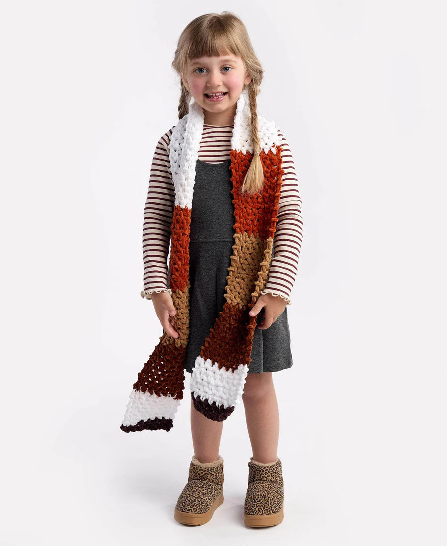 Free Beary Cute Scarf Pattern