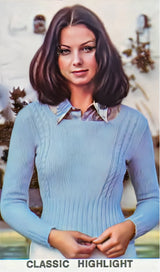 Ladies' Cable Pullover Pattern