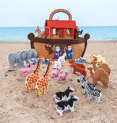 Noah's Ark Plastic Canvas Kit