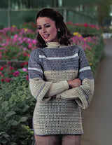 Modèle de dessus au crochet