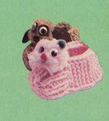 Patron de pantoufles pour tout-petits