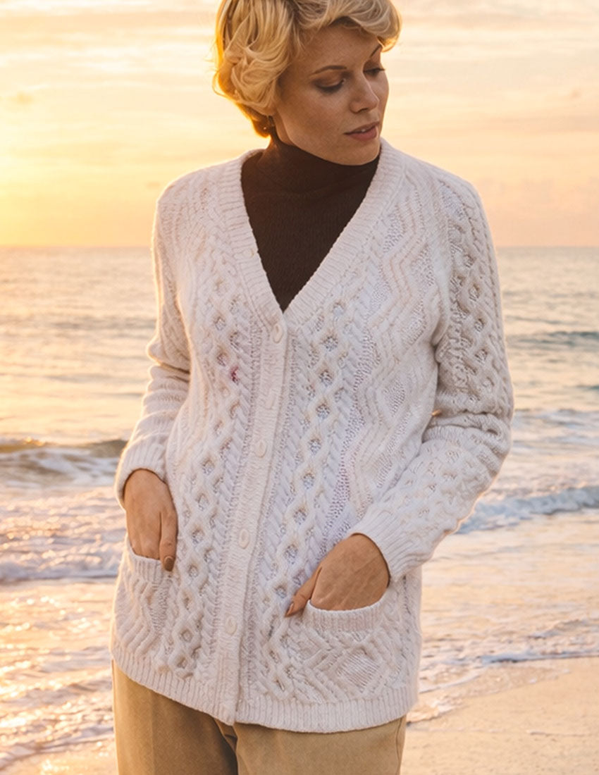 Patron de cardigan femme ou homme