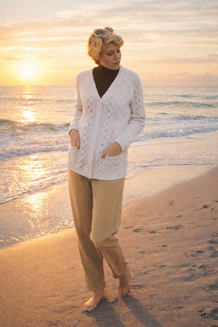 Patron de cardigan femme ou homme