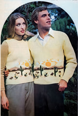 Desert Scene Vest Pattern