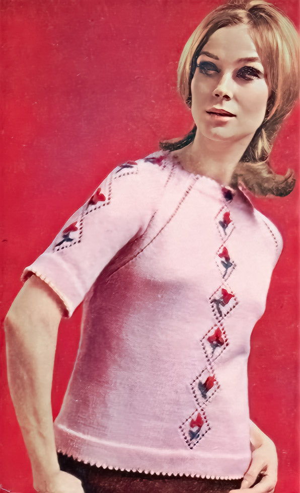 Diamond Delicacy Pullover Pattern
