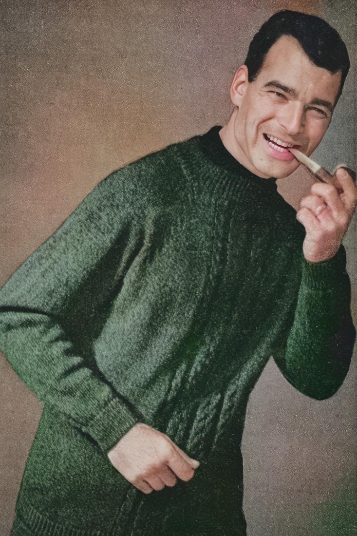 Cable Front Pullover Pattern