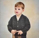 Modèle de cardigan pour tout-petits