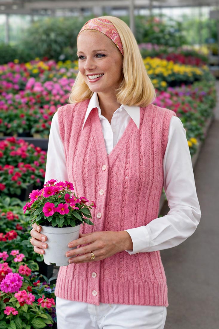 Patron de gilet pour femme
