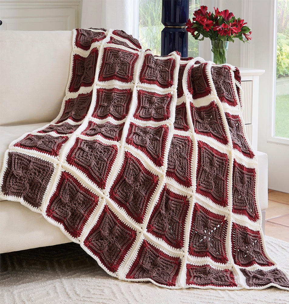 Framed Stitches Blanket