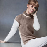 Modèle de pull à col polo