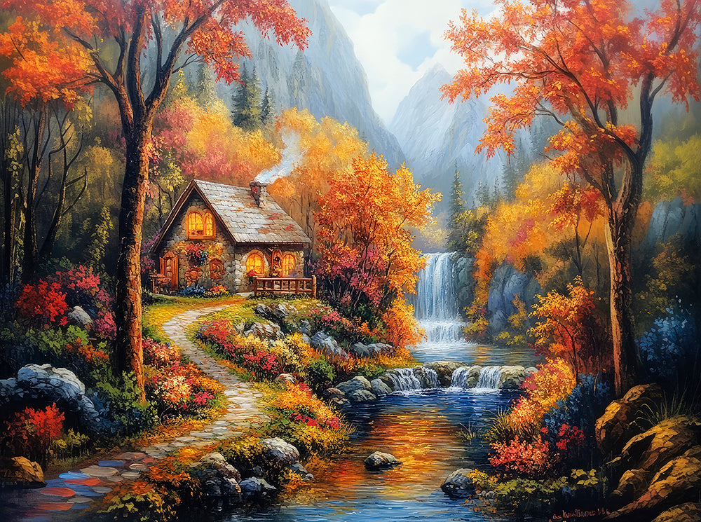 Fall Landscape Jigsaw Puzzle