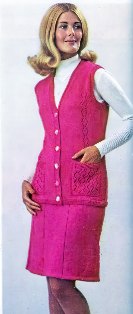 Vest and Skirt Pattern
