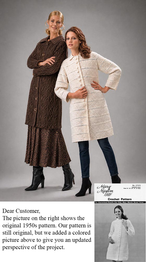 Crochet Coat Pattern